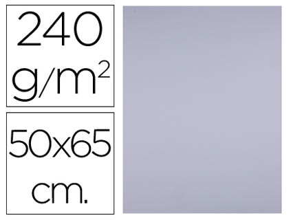 25h. cartulina Liderpapel 50x65cm. 240g/m² lila